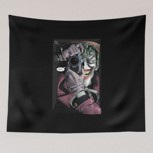 Item preview, Smile Joker With Camera Killing Joke Comic Illustration designed and sold by Manipule.