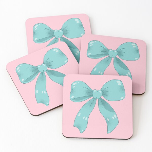 Item preview, Coquette Aqua Blue Ribbon Bow  designed and sold by yellowflowerhut.
