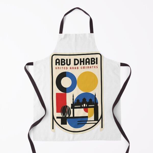 Item preview, Abu Dhabi United Arab Emirates Geometric Bauhaus Cityscape designed and sold by k3rstman1.