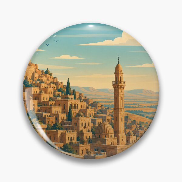 Item preview, Mardin Turkey Travel Print designed and sold by MatthewHeights.