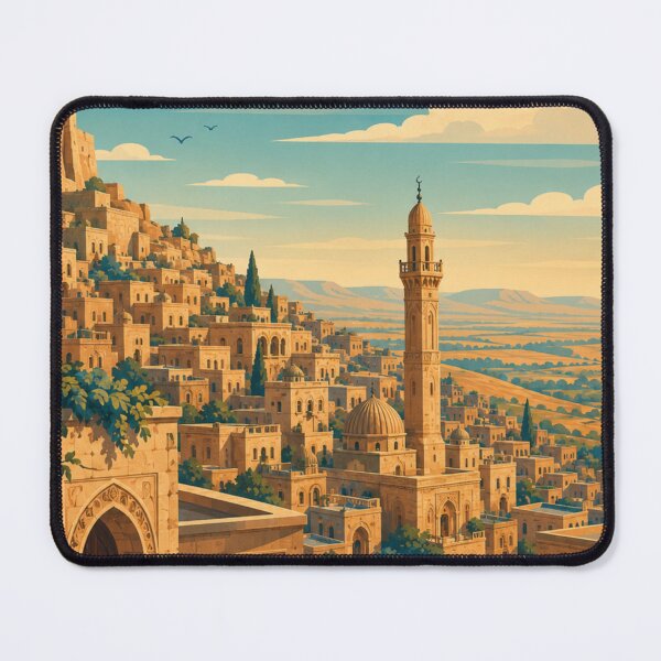 Item preview, Mardin Turkey Travel Print designed and sold by MatthewHeights.