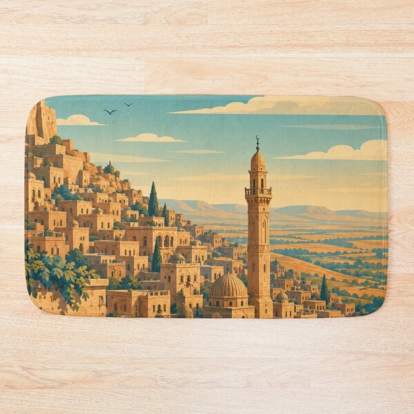 Item preview, Mardin Turkey Travel Print designed and sold by MatthewHeights.