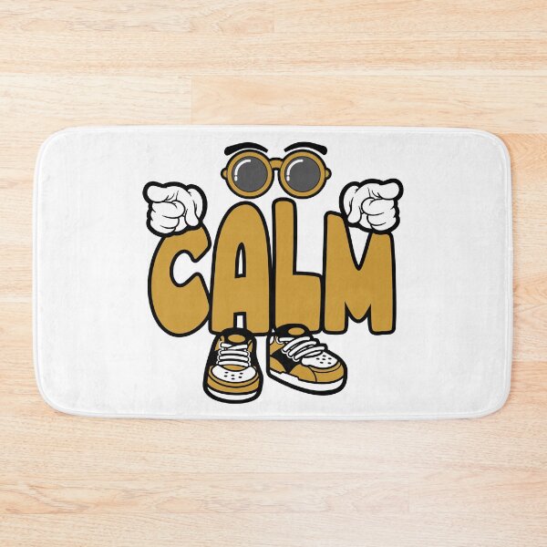 Item preview, Calm – Mindfulness Cartoon Character Retro Calm Design Gift for Yoga Lovers  designed and sold by NFTWords.