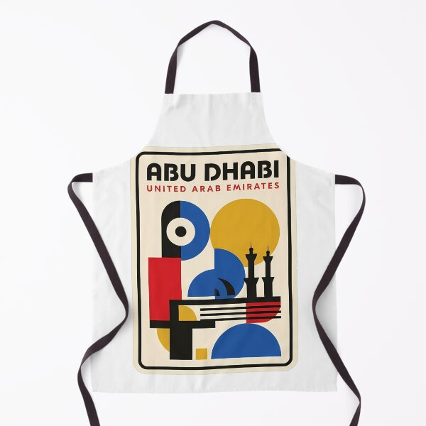 Item preview, Vintage Abu Dhabi UAE Geometric Bauhaus Style designed and sold by k3rstman1.