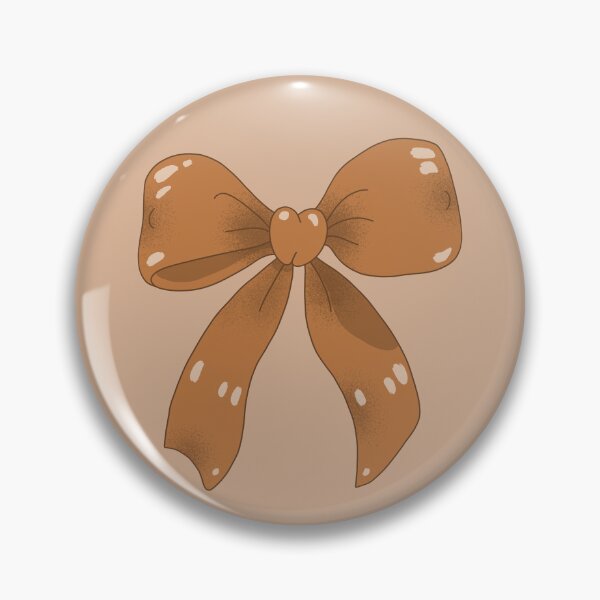 Item preview, Coquette Brown Ribbon Bow  designed and sold by yellowflowerhut.