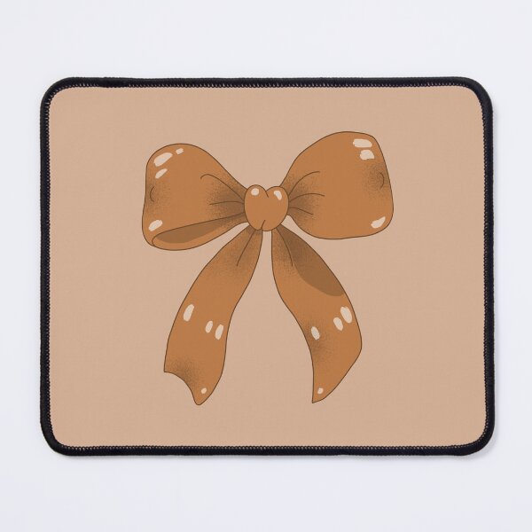 Item preview, Coquette Brown Ribbon Bow designed and sold by yellowflowerhut.