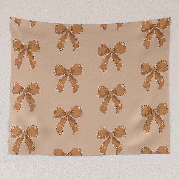 Item preview, Coquette Brown Ribbon Bow  designed and sold by yellowflowerhut.