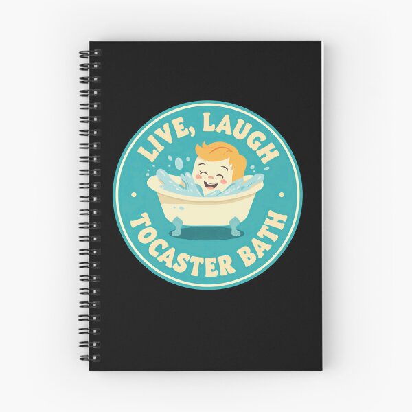 Item preview, Live, Laugh Tocaster Bath Dark Humor Internet Meme designed and sold by RetroMini2026.