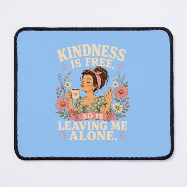 Item preview, Kindness Is Free Retro Introvert Shirt designed and sold by Passionread.