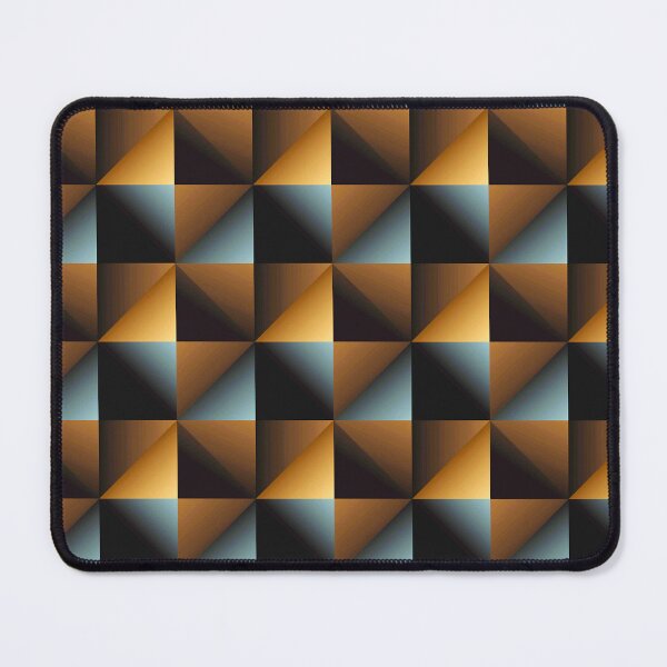Item preview, Silvery-Gray And Coppery-hues Urban Industrial Geometric Pattern designed and sold by DEC02.