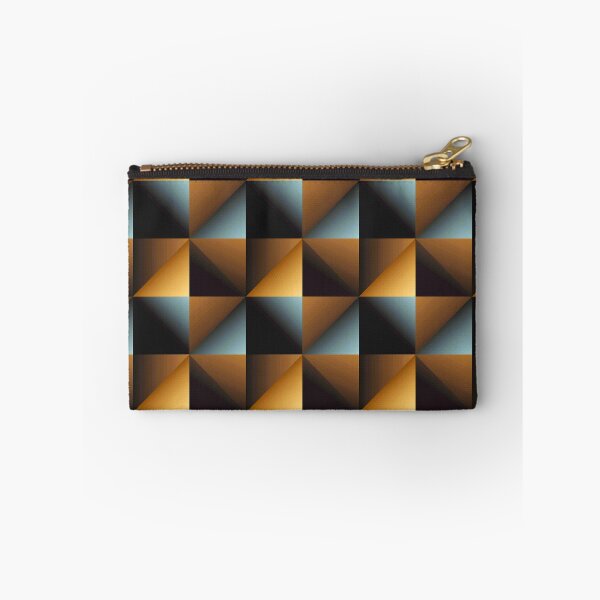 Item preview, Silvery-Gray And Coppery-hues Urban Industrial Geometric Pattern  designed and sold by DEC02.
