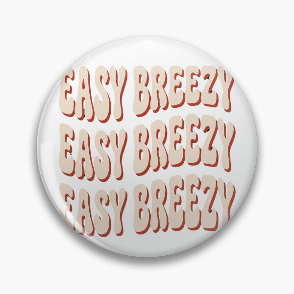 Item preview, Easy Breezy Retro 70s Wavy Typography Anti Hustle Graphic designed and sold by Ortsas.