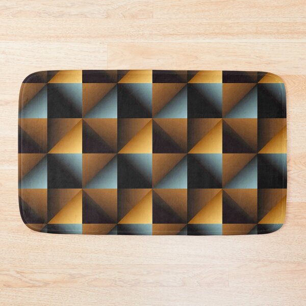 Item preview, Silvery-Gray And Coppery-hues Urban Industrial Geometric Pattern  designed and sold by DEC02.