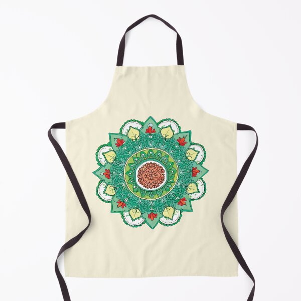 Item preview, Folk Mandala designed and sold by CharlottePlaceArt.