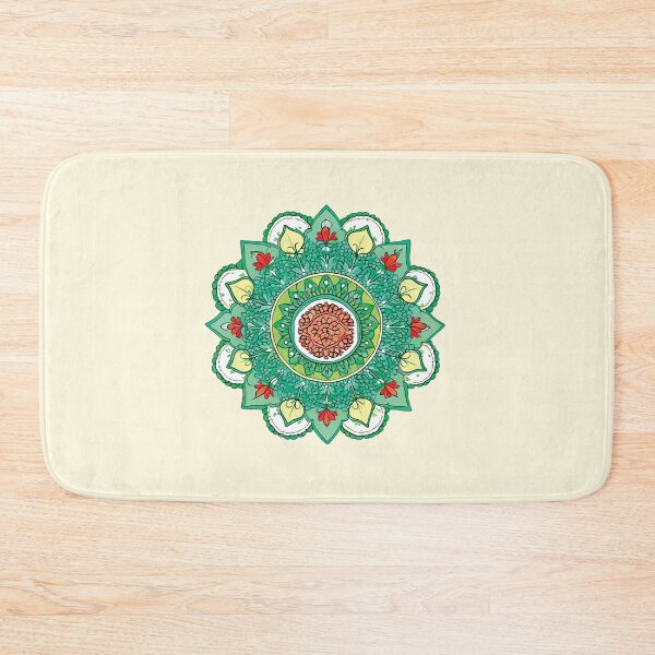Item preview, Folk Mandala designed and sold by CharlottePlaceArt.