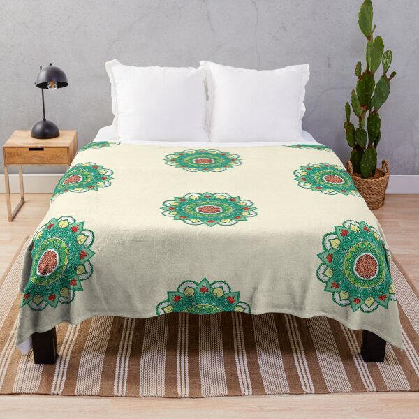 Item preview, Folk Mandala designed and sold by CharlottePlaceArt.