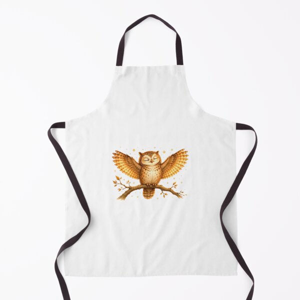 Item preview, Wise Owl Spreading Wings Golden Hour Sunflower designed and sold by AQUILAKREO.