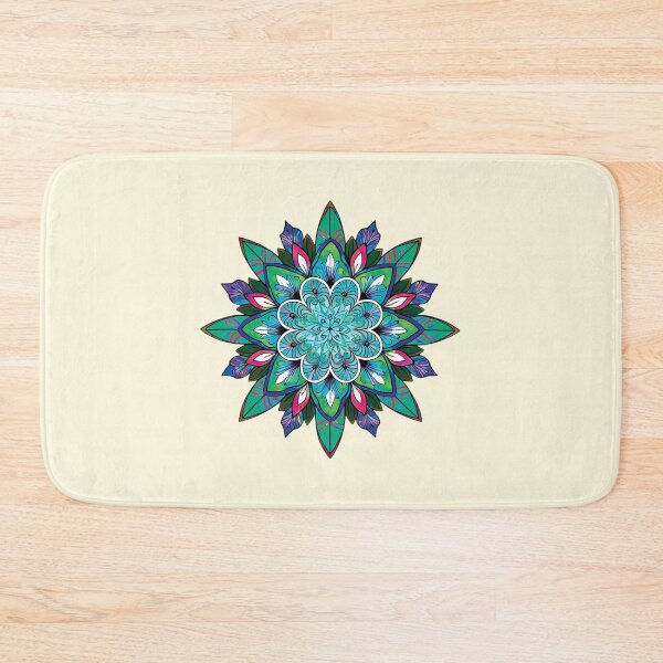 Item preview, Folk Mandala designed and sold by CharlottePlaceArt.