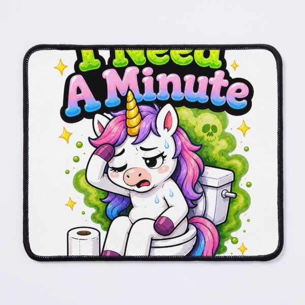 Item preview, I Need A Minute Unicorn designed and sold by Idans.