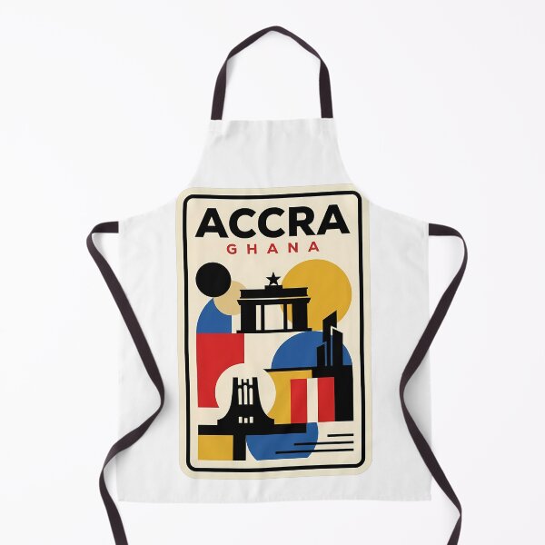 Item preview, Accra Ghana Independence Arch Retro Geometric Minimalist designed and sold by k3rstman1.