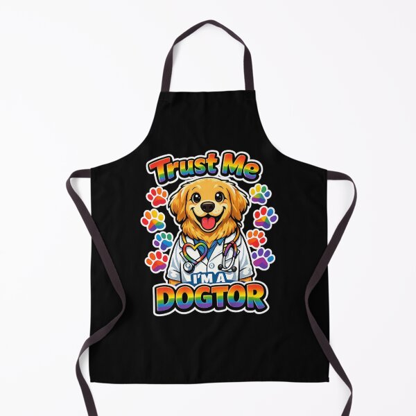 Item preview, Rainbow Veterinarian Humor Gift For Dog Mom Dog Dad LGBTQ Ally Trust Me I'm A Dogtor Funny Pride Month Dog Lover designed and sold by Im-Ara.