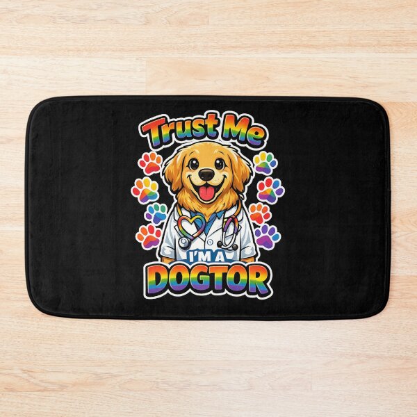 Item preview, Rainbow Veterinarian Humor Gift For Dog Mom Dog Dad LGBTQ Ally Trust Me I'm A Dogtor Funny Pride Month Dog Lover designed and sold by Im-Ara.
