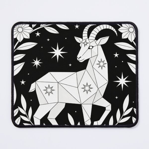Item preview, Geometric Monoline Goat Art designed and sold by unboxedbyJuls.