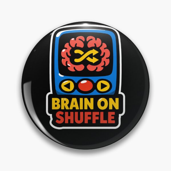 Item preview, Brain On Shuffle designed and sold by Kablahblah.