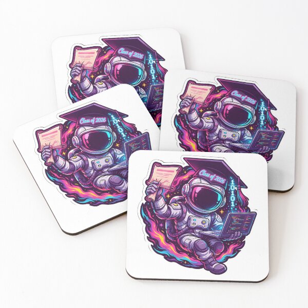 Item preview, Future Software Engineer Astronaut Class of 2026 Graduation Sticker designed and sold by Barkashow.