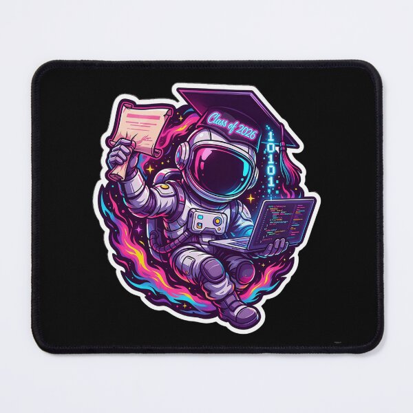 Item preview, Future Software Engineer Astronaut Class of 2026 Graduation Sticker designed and sold by Barkashow.