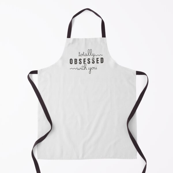 Item preview, Totally Obsessed With You Quirky Text Design Black designed and sold by TackyTime.