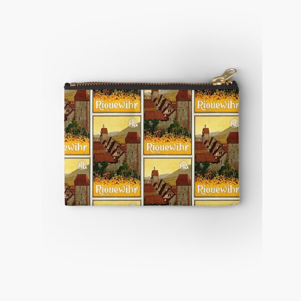 Item preview, Vintage Riquewihr Travel Poster | Art Nouveau Style | Medieval Alsace Town | Rustic Charm | Digital Download | Home Decor designed and sold by artofuniverse.
