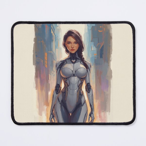 Item preview, Cyborg Girl designed and sold by ArtCraftLab.