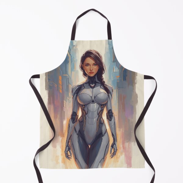 Item preview, Cyborg Girl designed and sold by ArtCraftLab.