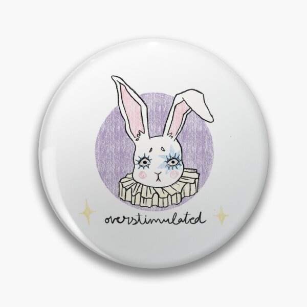 Item preview, Overstimulated Clown Bunny designed and sold by carnovart.