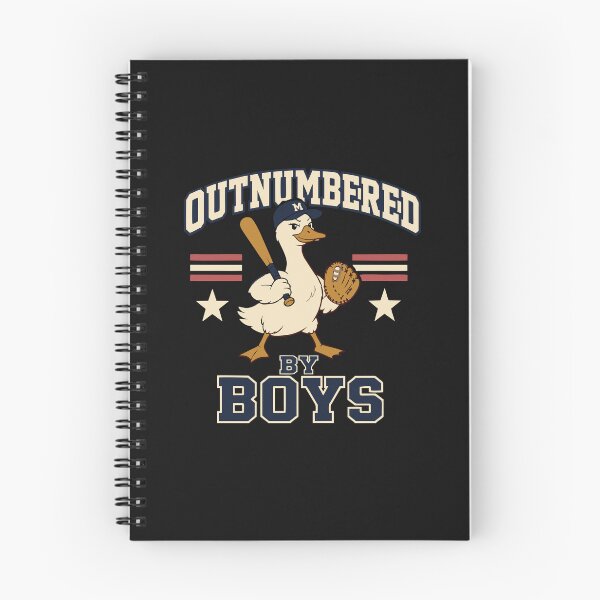 Item preview, Outnumbered By Boys Funny Mom Duck Baseball Player Family Life designed and sold by alenaz.