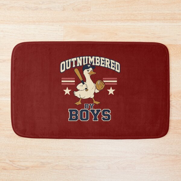 Item preview, Outnumbered By Boys Funny Mom Duck Baseball Player Family Life designed and sold by alenaz.