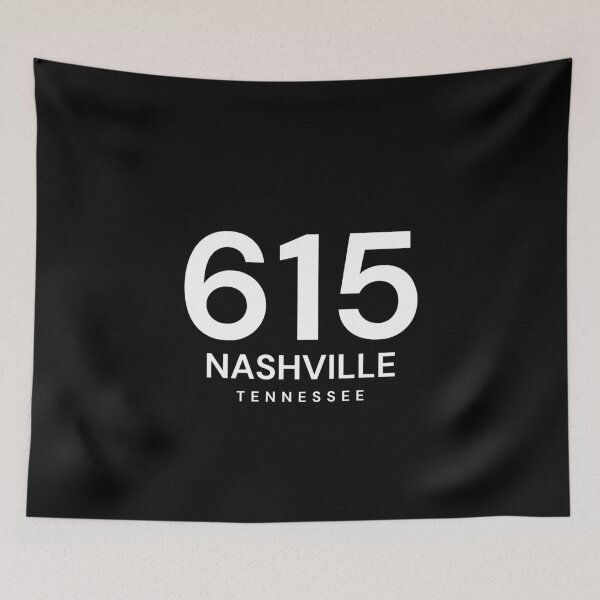 Item preview, 615 Nashville Tennessee Minimalist Area Code designed and sold by Paper Drip.