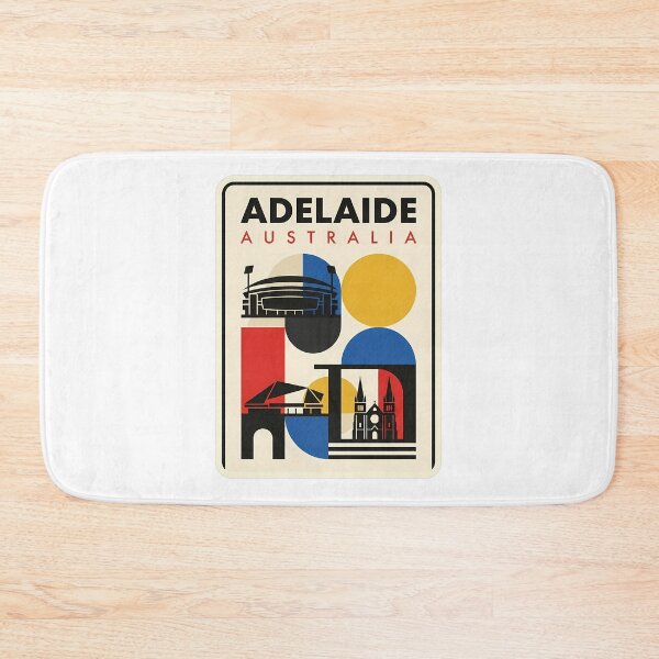 Item preview, Vintage Adelaide Australia Retro Geometric City Landmark designed and sold by k3rstman1.