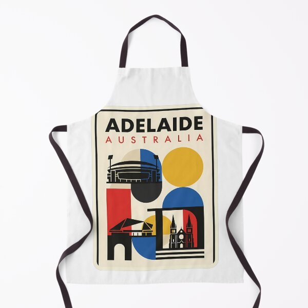 Item preview, Vintage Adelaide Australia Retro Geometric City Landmark designed and sold by k3rstman1.