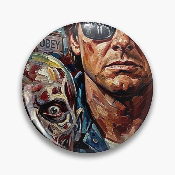 Item preview, I Have Come Here to Chew Bubblegum – They Live Fine Art Print designed and sold by Art's Diner.