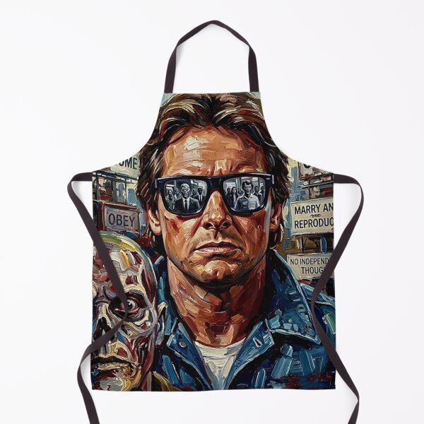 Item preview, I Have Come Here to Chew Bubblegum – They Live Fine Art Print designed and sold by Art's Diner.