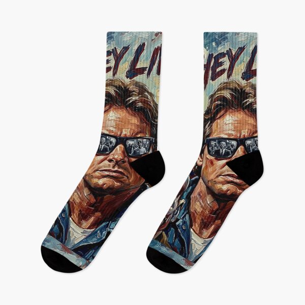 Item preview, I Have Come Here to Chew Bubblegum – They Live Fine Art Print designed and sold by Art's Diner.