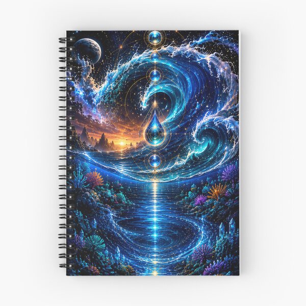Item preview, Water Energy-The Eternal Flow designed and sold by PXLSKN.