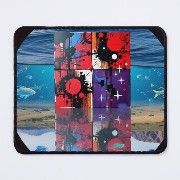 Item preview, cosmic noise sky ocean round colorful geometric abstract design designed and sold by SmashingDeals.