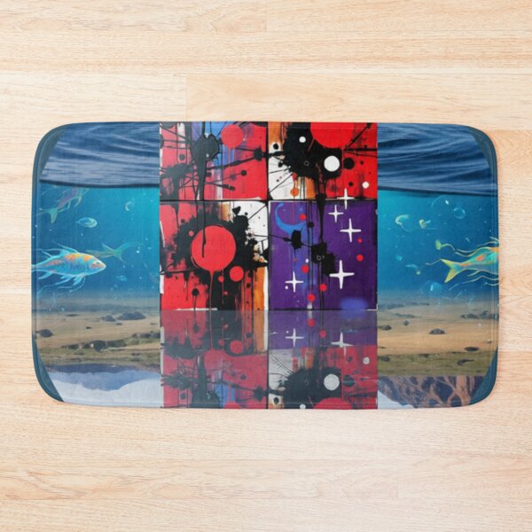 Item preview, cosmic noise sky ocean round colorful geometric abstract design designed and sold by SmashingDeals.