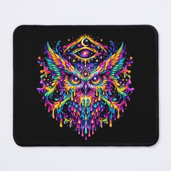 Item preview, Cosmic Rainbow Owl designed and sold by ChanelBullardra.