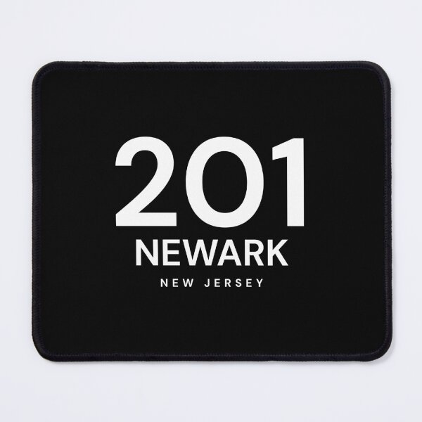 Item preview, 201 Newark New Jersey Minimalist Area Code designed and sold by Paper Drip.
