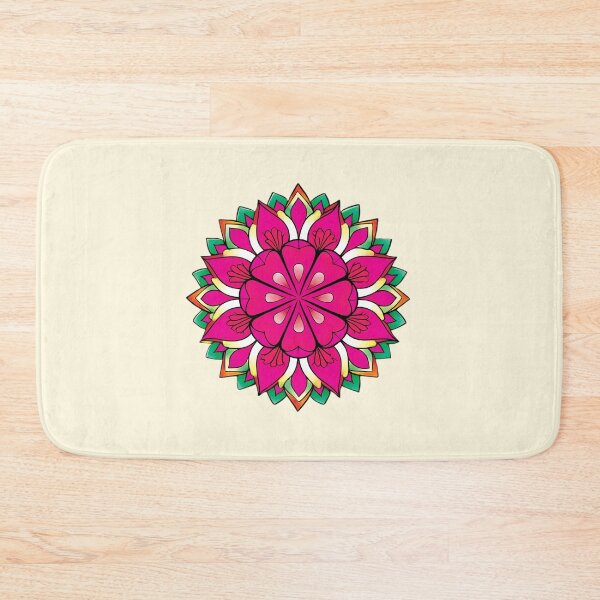 Item preview, Folk Mandala designed and sold by CharlottePlaceArt.