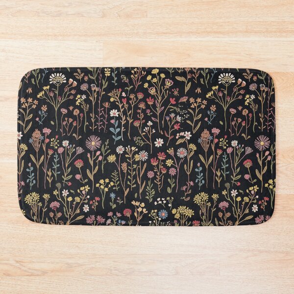 Item preview, Vintage Wildflower Meadow Seamless Botanical Pattern designed and sold by NuvoraNest.